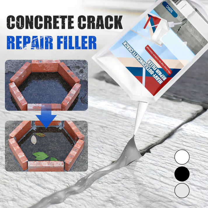 🔥New Upgrade🔥Heavy-Duty Concrete Crack Repair Adhesive (Buy 1 get 1 Free)