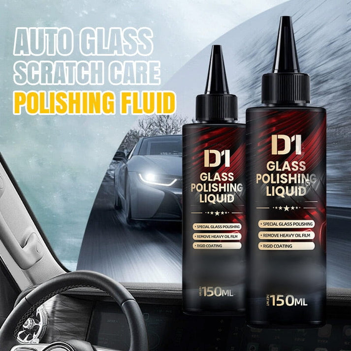 🔥Hot Sale 49% Off🔥Auto Glass Scratch Care Polishing Fluid (Buy 1 Get 1 Free)