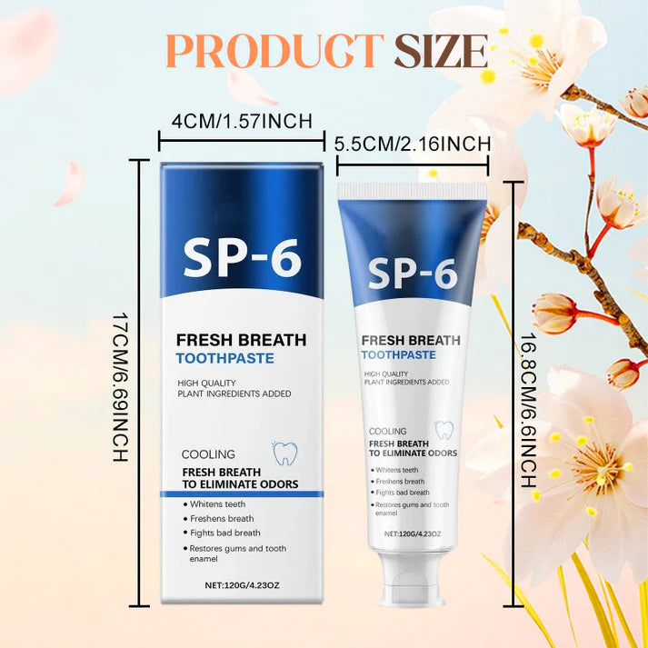 🔥Christmas Limited-Time Offer: 40% OFF!!!🔥120g Fresh Breath & Whitening Toothpaste