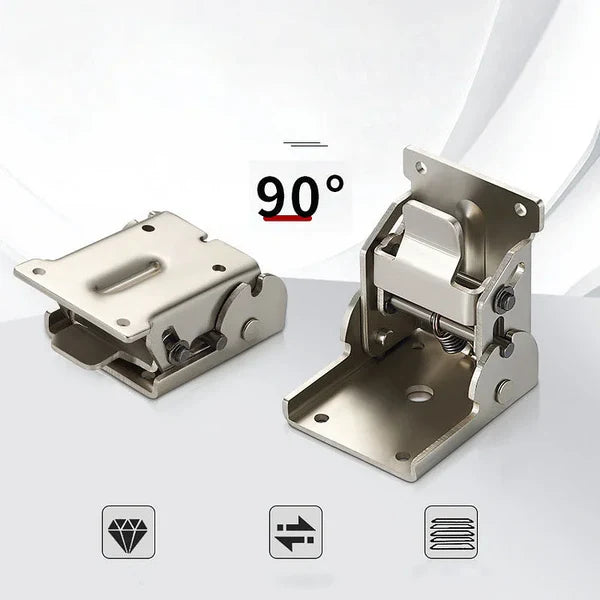 🔥Hot Sales now 49% OFF🔥🎉90° Self-locking Hinge: Anti-corrosion, Invisible Design