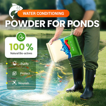 500g Premium Pond Care Powder | Water Clarifier & Algae Control 🐟