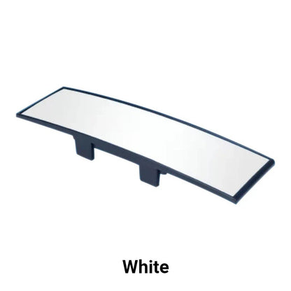 Wide curved rearview mirror for cars