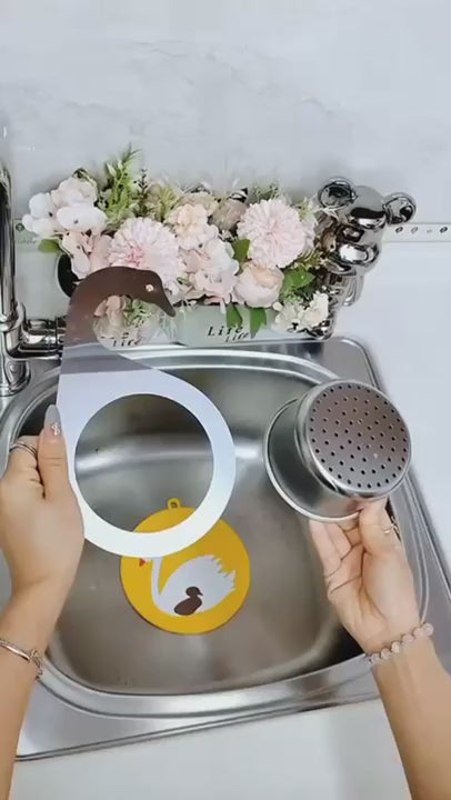 Stainless Steel Sink Organiser – All-in-One Basket with Intelligent Drain | Buy 1 Get 1 Free 🔥