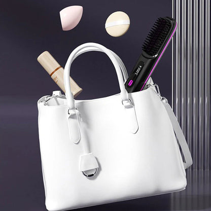 🔥Summer Hot Sale 40% Off🔥Wireless Ceramic Heating Hair Straightening Comb